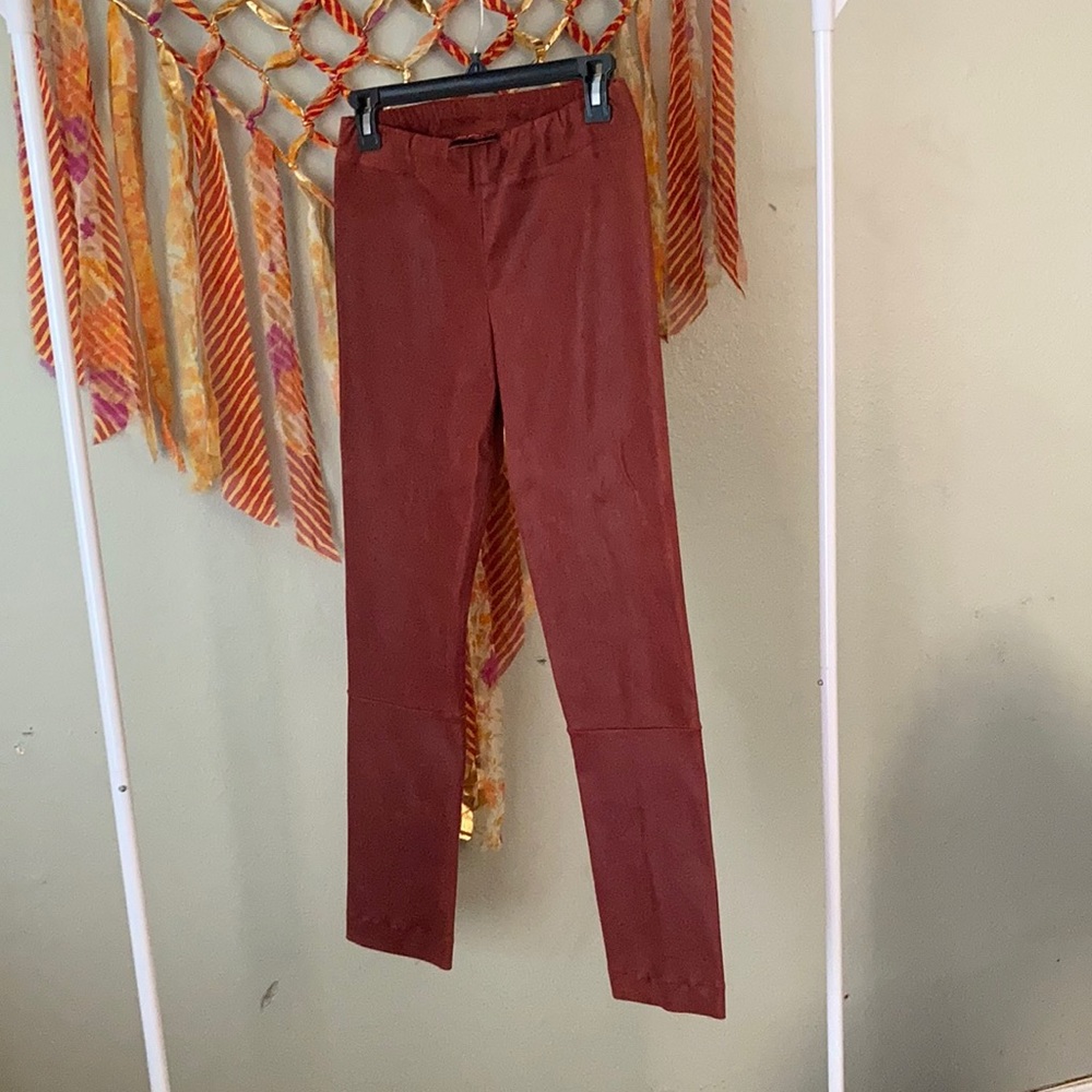 The row one of a kind rust Swede pants